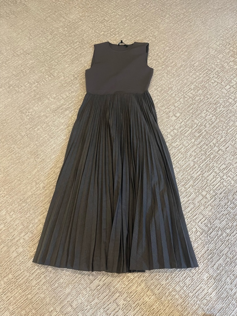 Theory Sleeveless Top in Charcoal Black